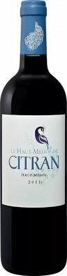 Вино красное сухое «Le Haut Medoc De Citran» 2011 г.