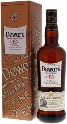 Виски шотландский «Dewar's 12 years old» в металлической упаковке