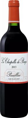 Вино красное сухое «La Chapelle Des Bages Pauillac» 2013 г.