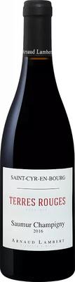 Вино красное сухое «Saint Cyr En Bourg Terres Rouges Lieu Dit Cabernet Franc Saumur Champigny Arnaud Lambert» 2016 г.
