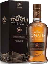 Виски шотландский «Tomatin 18 years» в подарочной упаковке