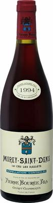 Вино красное сухое «The Morey Saint Denis 1er Cru Les Blanchard Pierre Bouree Fils» 1994 г.