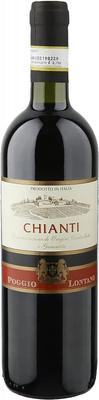 Вино красное сухое «Chianti Poggio Lontano Coli» 2018 г.