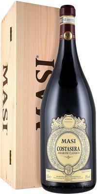 Вино красное полусухое «Masi Costasera Amarone Classico» 2013 г. в деревянной коробке