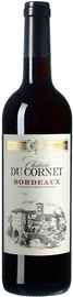 Вино красное сухое «Chateau Du Cornet Bordeaux»