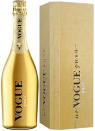 Шампанское российское белое брют «Vogue» в подарочной упаковке
