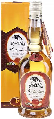 Настойка «Stara Sokolova Medovina» в подарочной упаковке