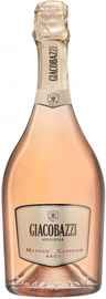 Вино игристое розовое брют «Giacobazzi Metodo Classico Brut Rose»