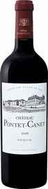 Вино красное сухое «Chateau Pontet Canet Grand Cru Classe Pauillac» 2007 г.