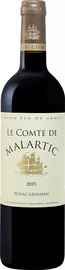 Вино красное сухое «Le Comte De Malartic Pessac Leognan Chateau Malartic Lagraviere» 2015 г.