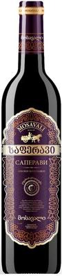 Вино столовое красное полусладкое «Саперави Мосавали»