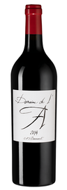 Вино красное сухое «Domaine de l'A» 2014 г.