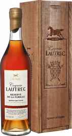 Коньяк французский «Lautrec Cognac Reserve De La Famille» в деревянной подарочной упаковке