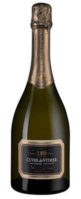 Вино игристое белое брют «Cuvee de Vitmer Blanc de Blancs 180 Лимитированная серия Золотая Балка»
