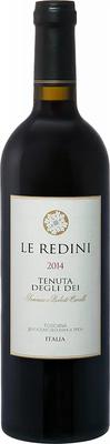 Вино красное сухое «Redini Tenuta Delia Dei Toscana Sochi Agricola Degli Dei» 2014 г.