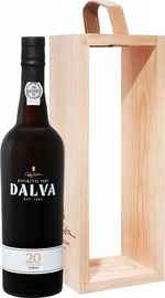 Портвейн «Dalva Porto 20 years Old C. da Silva» в деревянной подарочной упаковке