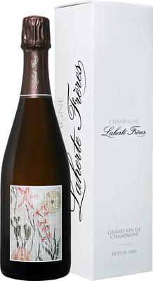 Вино игристое белое брют «Laherte Freres Blanc De Blancs Brut Nature Laherte Freres» в подарочной упаковке