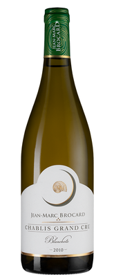 Вино белое сухое «Chablis Grand Cru Les Blanchots, Jean-Marc Brocard (Domaine Sainte-Claire)» 2014 г.