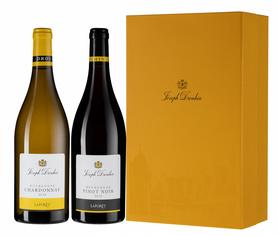 Набор вина «Laforet Chardonnay и Pinot Noir, Joseph Drouhin» в подарочной упаковке