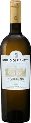Вино белое сухое «Ficiligno Viognier Insolia Sicilia Baglio Di Pianetto» 2017 г.