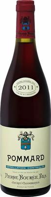 Вино красное сухое «Pommard Pierre Bouree Fils» 2011 г.