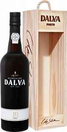 Портвейн «Dalva Porto 10 years Old C. da Silva» в деревянной подарочной упаковке
