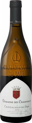 Вино белое сухое «Chateauneuf Du Pape Domaine Des Chanssaud» 2018 г.