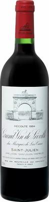 Вино красное сухое «Grand Vin De Leoville Du Marquis De Las Cases Saint Julien» 1994 г.