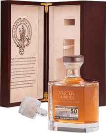 Виски шотландский «Angus Dundee Blended Grain Scotch Whisky 50 years» в подарочной упаковке