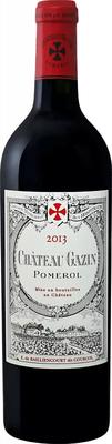 Вино красное сухое «Chateau Gazin Pomerol» 2013 г.