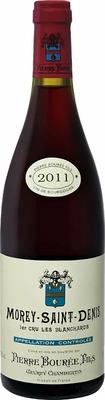 Вино красное сухое «The Morey Saint Denis 1er Cru Les Blanchard Pierre Bouree Fils» 2011 г.