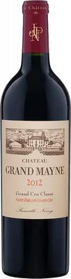 Вино красное сухое «Chateau Grand Mayne Grand Cru Classe Saint Emilion Grand Cru» 2013 г.