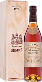 Арманьяк «Sempe Vieil Armagnac» 1970 г. в подарочной упаковке