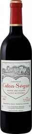 Вино красное сухое «Chateau Calon Segur Saint-Estephe Grand Cru Class» 1998 г.
