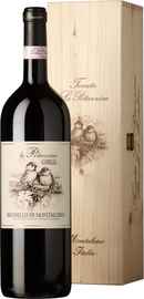 Вино красное сухое «Le Potazzine Brunello di Montalcino» 2013 г. в деревянной коробке