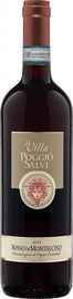 Вино красное сухое «Rosso Di Montalcino Villa Poggio Salvi Россо» 2016 г.