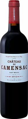 Вино красное сухое «Chateau De Camensac Grand Cru Classe Haut Medoc» 2012 г.