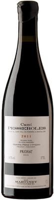 Вино красное сухое «Mas Martinet Cami Pesseroles Priorat, 0.75 л» 2011 г.