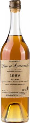 Арманьяк «Fitte et Laterrade Domaine Rousseau a Labastide d Armagnac  Bas Armagnac» 1989 г.