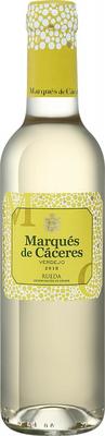 Вино белое сухое «Verdejo Rueda Marques De Caceres, 0.375 л» 2018 г.