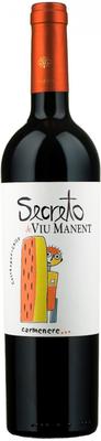 Вино красное сухое «Viu Manent Secreto Carmenere» 2018 г.