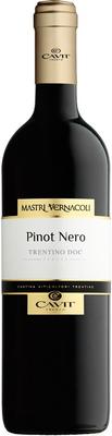 Вино красное сухое «Mastri Vernacoli Pinot Nero Trentino» 2018 г.