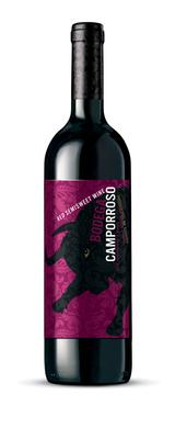 Вино столовое красное полусладкое «Bodega Camporro»