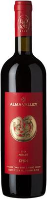 Вино красное сухое «Alma Valley Merlot» 2016 г.