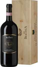Вино красное сухое «La Braccesca Vino Nobile Di Montepulciano» 2016 г. в подарочной упаковке