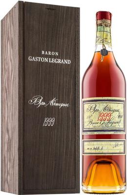 Арманьяк «Baron G. Legrand 1999 Bas Armagnac» в деревянной подарочной упаковке