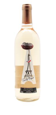 Вино столовое белое полусухое «Vive La France Vin De Table Blanc Demi-Sec»
