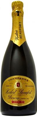 Шампанское белое сухое «Herbert Beaufort Carte Or Bouzy Grand Cru, 0.75 л»