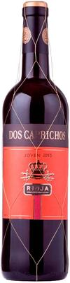 Вино красное сухое «Dos Caprichos Joven Rioja» 2017 г.