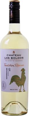 Вино белое сухое «Chateau Los Boldos Tradition Reserve Sauvignon Blanc» 2018 г.